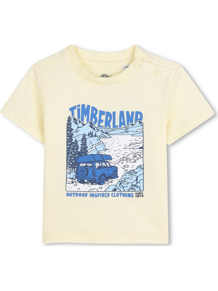 Timberland - Timberland Κοντομάνικο T-Shirt Κίτρινο Baby (T60855)