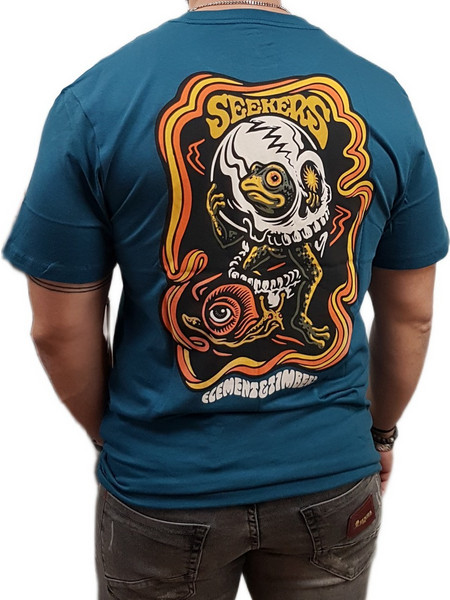 Element - ELYZT00656 - Timber Hermite SS - BQH0/Mallard Blue - T-shirt - blue