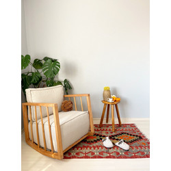 Atelier del Sofa Wing Chair Sallanan Teddy - White White