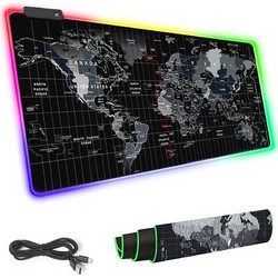 Φωτιζόμενο mouse pad για παιχνίδια με LED xxxl