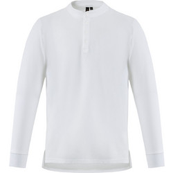 Πικέ ΜΑΟ μπλούζα L/S ROCA - White