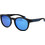 Polaroid Eyewear PLD2150S OY4/5X Ανδρικά Γυαλιά Ηλίου Στρογγυλά Κοκάλινα Μαύρα με Μπλε Καθρέπτη Φακό