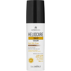 Heliocare 360 Oil-Free Color Bronze Intense Αντηλιακό Gel Προσώπου Κατά των Πανάδων με Χρώμα SPF50 50ml