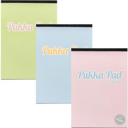 *ΜΠΛΟΚ ΣΗΜΕΙΩΣΕΩΝ PUKKA PAD Α4 ΜΕ ΤΡΥΠΕΣ ΚΑΙ ΠΕΡΙΘΩΡΙΟ 160Φ - ΠΑΣΤΕΛ ΡΟΖ 2014(PK)PST