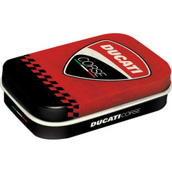 Nostalgic Μεταλλικό κουτάκι με μέντες Ducati Corse - Logo Racing 15gr