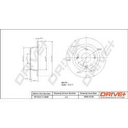 Dr!ve+ Δισκόπλακα - DP1010.11.0289
