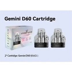 Vandy Vape Gemini Cartridge 0.6Ohm - 5.5ml