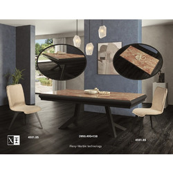 ΧΕΡΙ ΞΥΛΟ ΤΡΑΠΕΖΙ ΔΕΙΠΝΟΥ MARBLE FACE - ΚΩΔ. 3990-FL