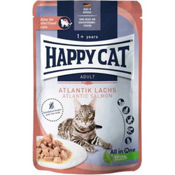 Happy Cat Adult Sterilised Grain Free with Salmon 85gr