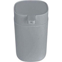Θήκες κρεμοσάπουνου Dispenser πλαστικές - Σετ 5pcs - Grey - 21589