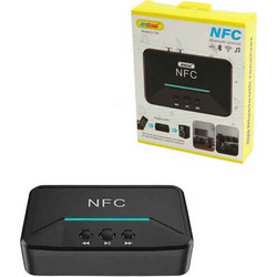 Ασύρματος Αναμεταδότης Ήχου Bluetooth/NFC Andowl (J) Q-T92 - Μαύρο - Wireless Receiver 0751163