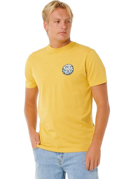 Rip Curl Ανδρικό Wettie Passage Icon Tee - Κίτρινο