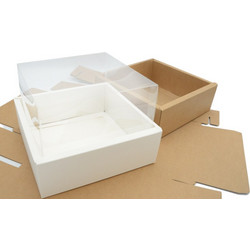 12 ΤΕΜ ΧΑΡΤΙΝΟ ΚΟΥΤΙ ME ΨΗΛΟ KAΠΑΚΙ ΖΕΛΑΤΙΝΑ 25cm x 25cm x 15cm 0402229