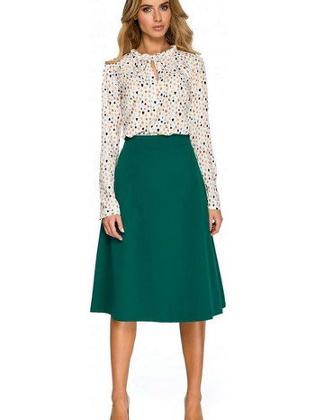 Stylove S133 Ψηλόμεση Midi Φούστα Κλος 124820 Green