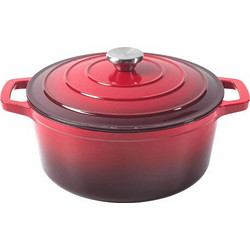 Κατσαρόλα με Καπάκι Cast Iron Materia 26 cm - Metaltex