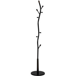 Καλόγερος Μεταλλικός Μαύρος 35x35x175cm Fylliana Fl6066