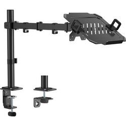 PowerTech Βάση Γραφείου Οθόνης ή Laptop PT-1570 17-32"έως 10kg, μαύρη