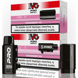 IVG Pro Strawberry Ice Refill 2ml+10ml 20mg 10.000puffs