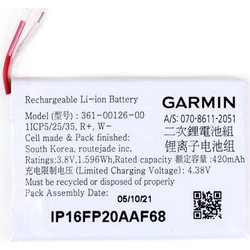 Μπαταρία Smartwatch Garmin Fenix 6x-6X PRO Type 361-00126-00 Others 400mah/1 5wh