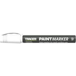 Tracer Ανεξίτηλος Μαρκαδόρος Βαρέως Τύπου Λευκός - APTM2