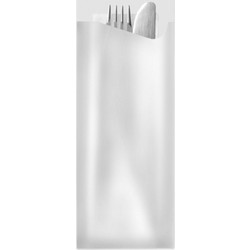 Χάρτινη Θήκη Μαχαιροπήρουνων FIT Λευκή 8,5x19cm(500τεμ) - Mars - 02178.50.FITWHITE