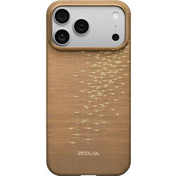 Pitaka Case Ultra-Slim Magsafe Fot Iphone 17 Pro Max Golden Glint - (KI1707AG)