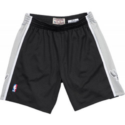 Mitchell & Ness Swingman San Antonio Spurs Αθλητική Ανδρική Βερμούδα Μαύρη SMSHGS18251-SAS98