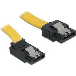 DeLOCK Καλώδιο Σκληρού Δίσκου 7-Pin SATA III to 7-Pin SATA III 0.3m Yellow
