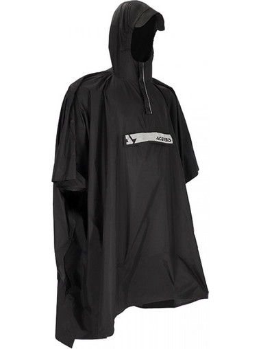Acerbis Rain Poncho 24921.090 μαύρο - ACERBIS