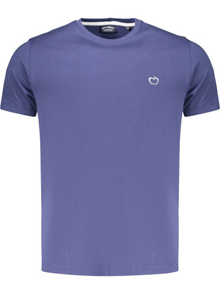 Kisses & Hugs Men's Blue Short-Sleeved T-SHIRT Μπλε