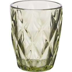 Cryspo Trio Σετ Ποτήρια Ουίσκι Γυάλινα Kare Green 260ml 6τμχ 52.703.51