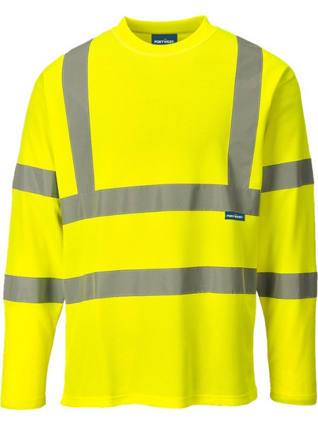 Ανακλαστικό T-shirt Μακρυμάνικο Portwest - S278 - YELLOW