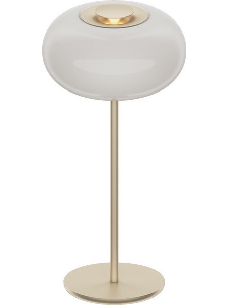Επιτραπέζιο Φωτιστικό LED 10W 3000K 1041lm Λευκό / Champagne Gold VK/04700/CG/W