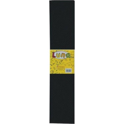 Luna Χαρτί Γκοφρέ Μαύρο 50x200cm 0033631