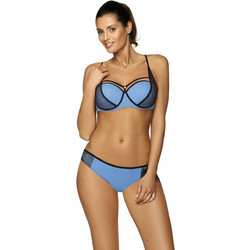 Marko Bikini Set με Ενίσχυση Μπλε M-495-116475
