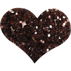 PASTORELLI Star Cuore hair clip - Καφέ