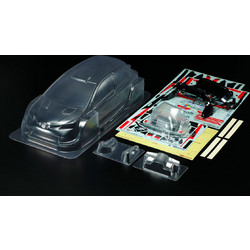 TOYOTA GAZOO Yaris WRC - 1/10 SCALE (190mm ) CLEAR BODY - TAMIYA 51608