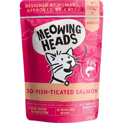 Meowing Heads So-Fish-Ticated Salmon 100gr