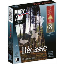Mary Arm Becasse Φυσίγγια Διασποράς 12Cal 70mm 38gr 10τμχ