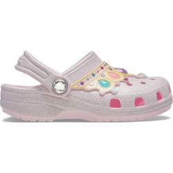 Crocs Princess Clog Παιδικά Παπούτσια Θαλάσσης για Κορίτσι Ανατομικά Ροζ 212516-7AJ