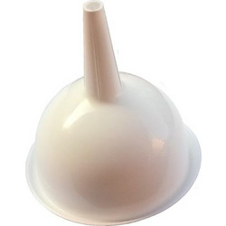 Χωνί πλαστικό viomes - o18-χ-20cm , λευκό