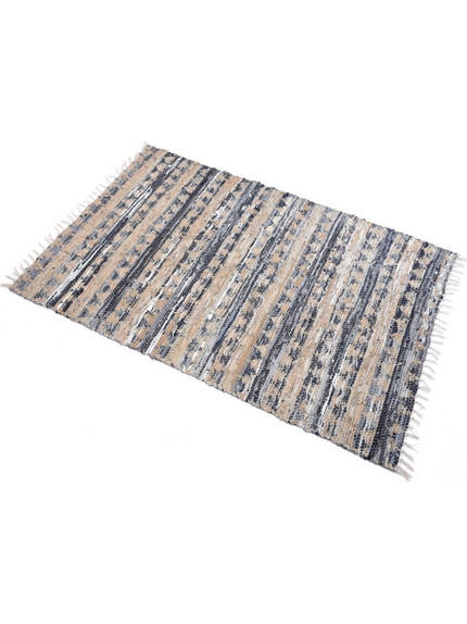 ZAROS ΧΑΛΙ ΔΕΡΜΑΤΙΝΟ ΜΠΛΕ 180X120 ΚΩΔΙΚΟΣ: HM888