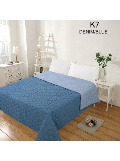 Κουβερλί Elegance Υπέρδιπλο K7 Denim 220x240 Adam Home - Adam Home