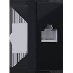 Aca Light MODYS ΠΡΙΖΑ ΤΗΛΕΦΩΝΟΥ ΜΑΥΡΗ ΜΑΤ RJ11 CAT3 IP20
