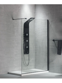 DEVON IWIS Walk-in h.220 Black Matt