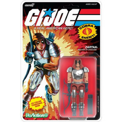 G.I. Joe (Comic) ReAction+ - Zartan Φιγούρα Δράσης (10cm)