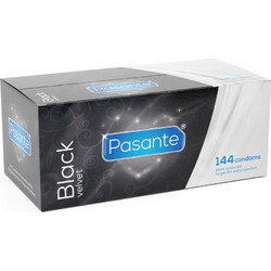 Pasante Black Velvet Προφυλακτικά 144τμχ