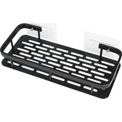 HOME USE HUH-0162 Ράφι Τοίχου Αλουμινίου 30x5x13cm Μαύρο