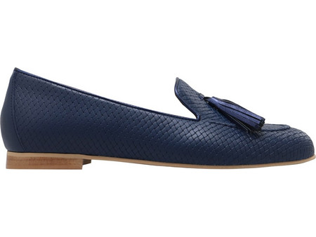 Slip ons Boss-shoes DW10061-BLUE WOVEN Γυναικείο