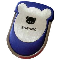 New Bear Ring Stand Holder για Κινητού σε Μπλε Χρώμα Μπλε Μεταλλικό